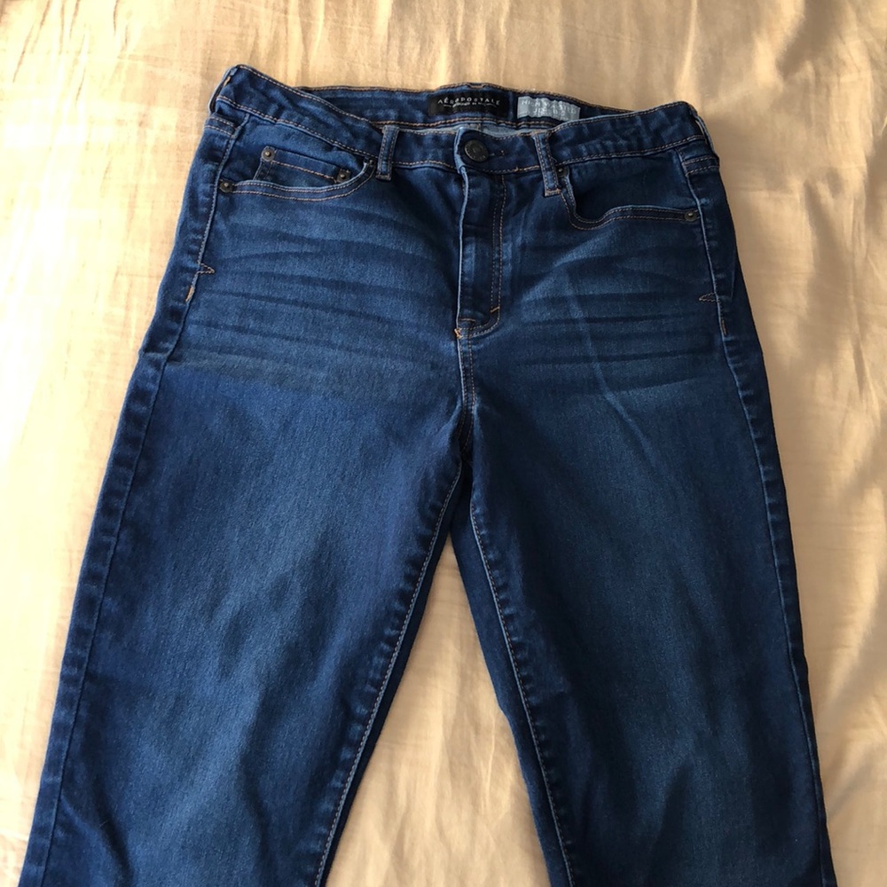 High waisted jeggings